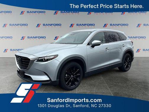 Sonic Silver Metallic 2023 Mazda CX-9 Touring Plus
