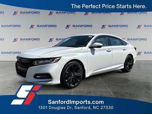 Platinum White Pearl 2018 Honda Accord EX-L 2.0T