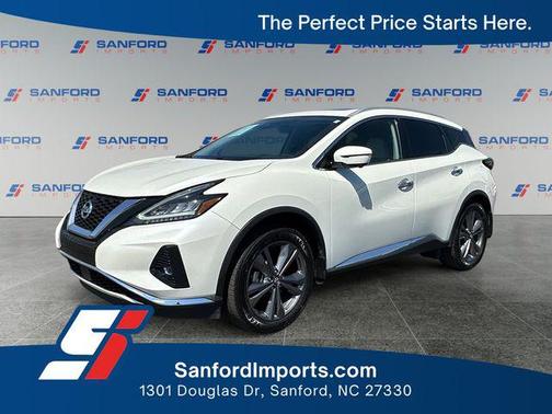 Pearl White Tricoat 2022 Nissan Murano Platinum FWD