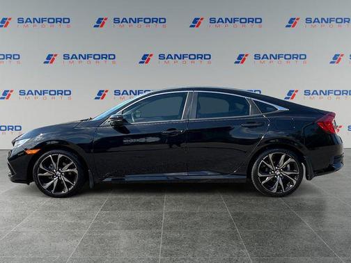 Crystal Black Pearl 2020 Honda Civic Sport
