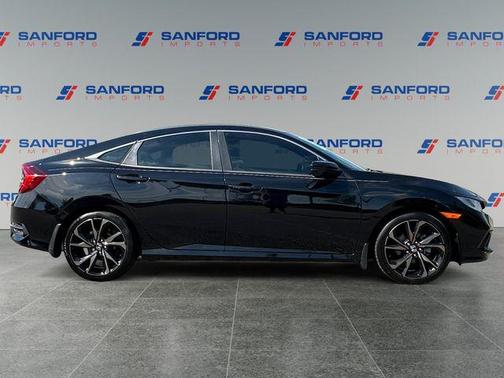 Crystal Black Pearl 2020 Honda Civic Sport