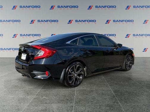 Crystal Black Pearl 2020 Honda Civic Sport