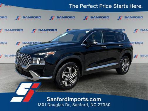 Twilight Black 2022 Hyundai SANTA FE SEL 2.4