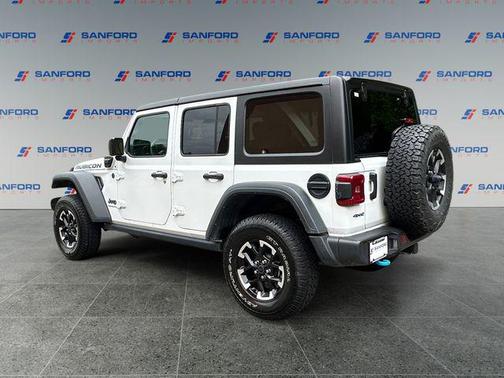 Bright White Clearcoat 2024 Jeep Wrangler 4xe Rubicon