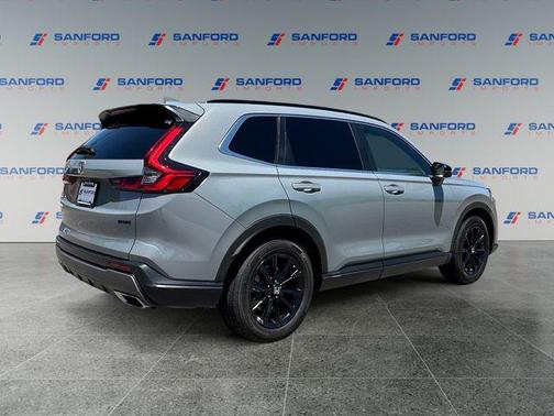 Gray 2025 Honda CR-V Hybrid Sport FWD