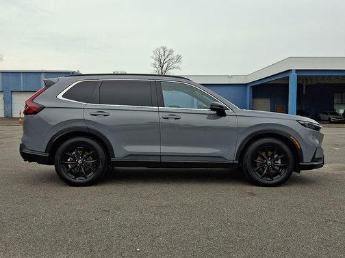 Gray 2025 Honda CR-V Hybrid Sport FWD