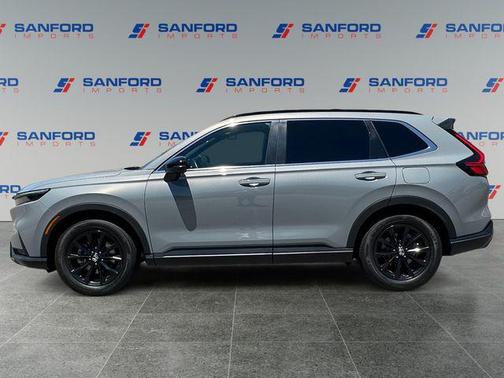 Gray 2025 Honda CR-V Hybrid Sport FWD