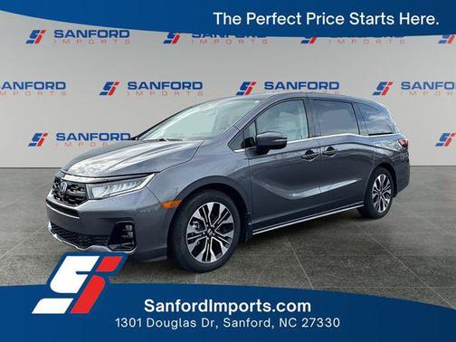 Gray 2025 Honda Odyssey Elite