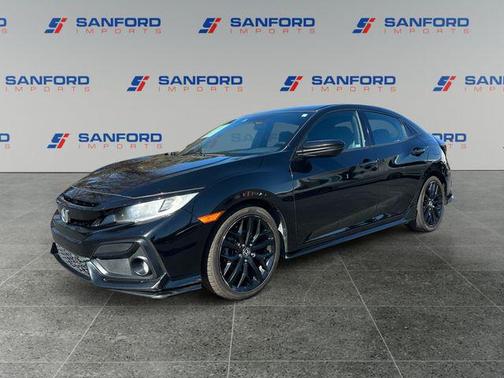 Crystal Black Pearl 2021 Honda Civic Sport