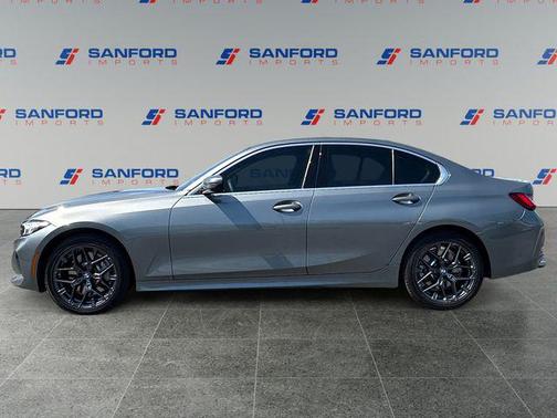 Gray Metallic 2025 BMW 330 330i