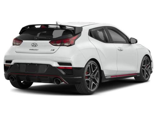 Lunar White 2022 Hyundai Veloster N Base