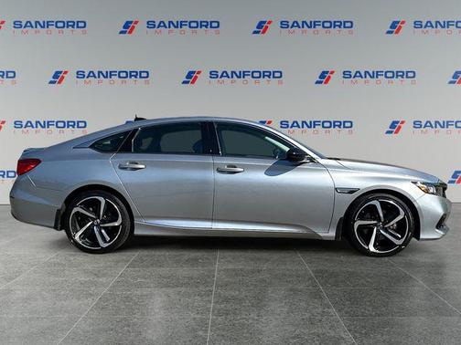 Lunar Silver Metallic 2021 Honda Accord Sport SE 1.5T