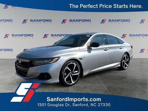 Lunar Silver Metallic 2021 Honda Accord Sport SE 1.5T