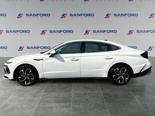 Serenity White 2025 Hyundai SONATA SEL