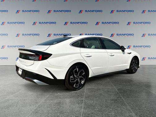 Serenity White 2025 Hyundai SONATA SEL