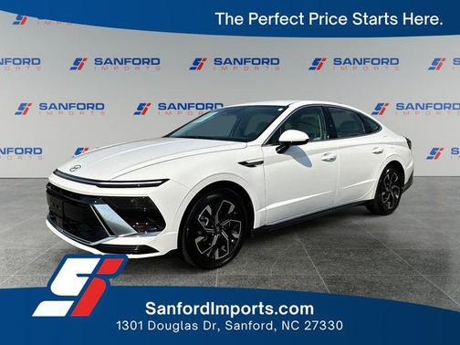 Serenity White 2025 Hyundai SONATA SEL