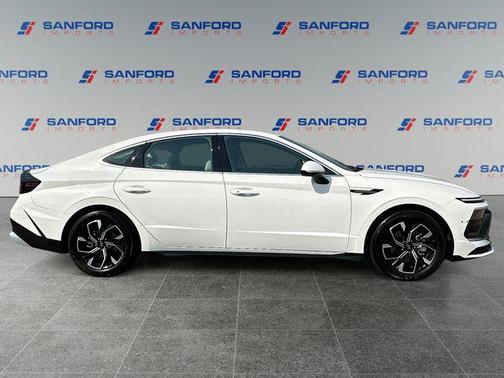 Serenity White 2025 Hyundai SONATA SEL