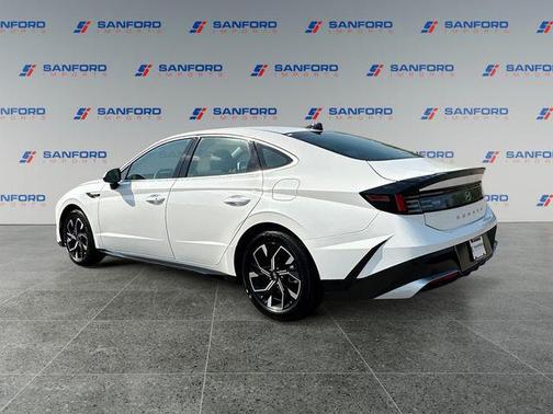 Serenity White 2025 Hyundai SONATA SEL