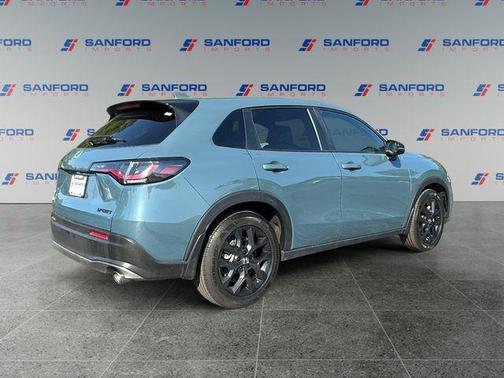 Blue 2025 Honda HR-V 2WD Sport