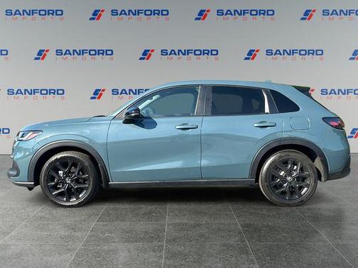 Blue 2025 Honda HR-V 2WD Sport