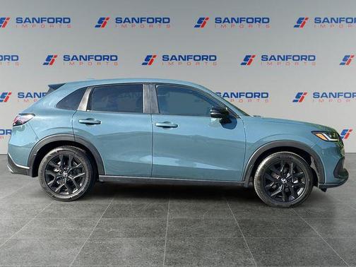 Blue 2025 Honda HR-V 2WD Sport
