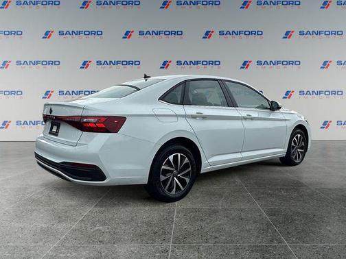Pure White 2025 Volkswagen Jetta 1.5T S