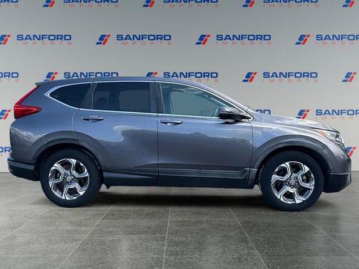 Gray 2018 Honda CR-V EX