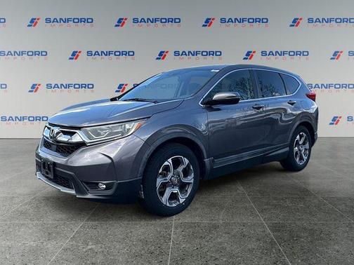 Gray 2018 Honda CR-V EX