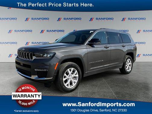Baltic Gray Metallic Clearcoat 2022 Jeep Grand Cherokee L Limited