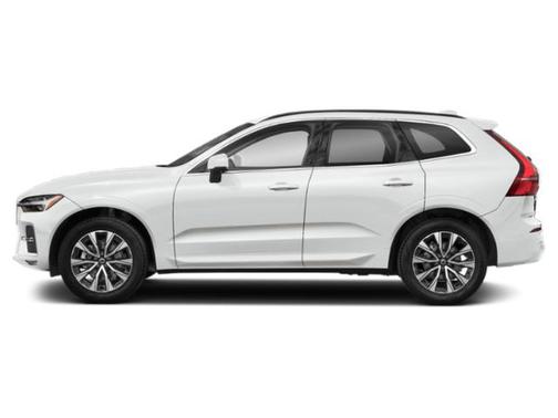Crystal White Metallic 2023 Volvo XC60 B5 Plus Dark Theme