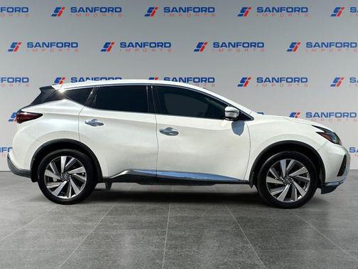 Pearl White Tricoat 2021 Nissan Murano SL FWD