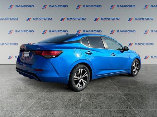 Electric Blue Metallic 2021 Nissan Sentra SV