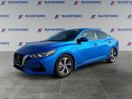 Electric Blue Metallic 2021 Nissan Sentra SV