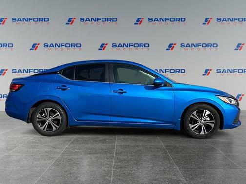 Electric Blue Metallic 2021 Nissan Sentra SV