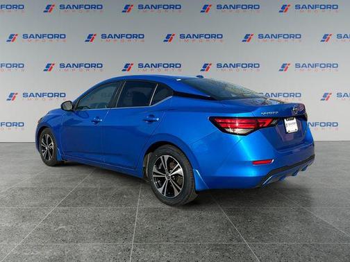 Electric Blue Metallic 2021 Nissan Sentra SV