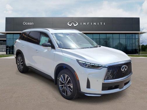 Radiant White 2027 INFINITI QX60 LUXE FWD