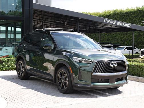 Deep Emerald/Black Obsidian 2026 INFINITI QX60 AUTOGRAPH