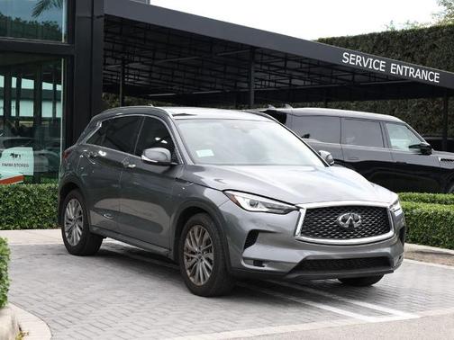 Graphite Shadow 2025 INFINITI QX50 LUXE