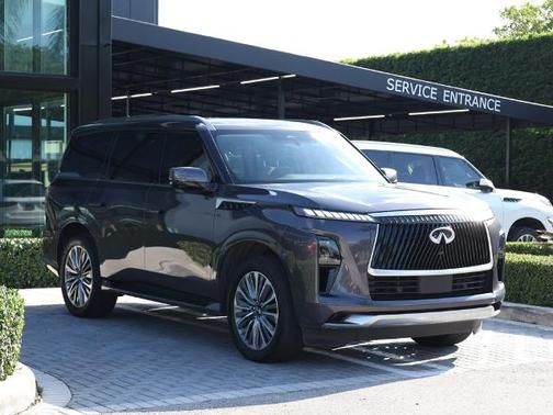 Anthracite Gray 2025 INFINITI QX80 LUXE