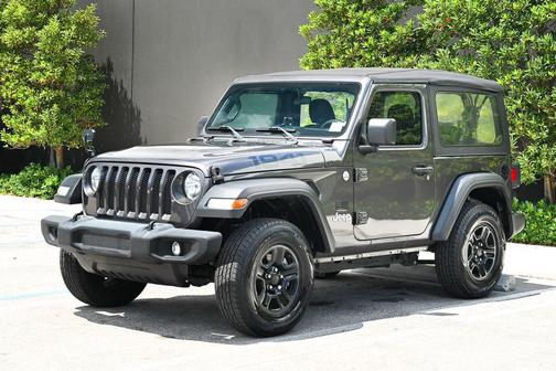 Granite Crystal Metallic Clearcoat 2020 Jeep Wrangler Sport