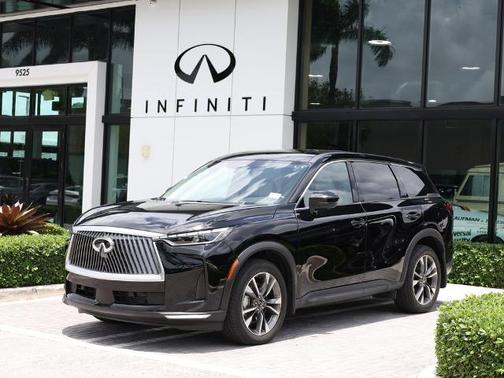 Black Obsidian 2026 INFINITI QX60 PURE