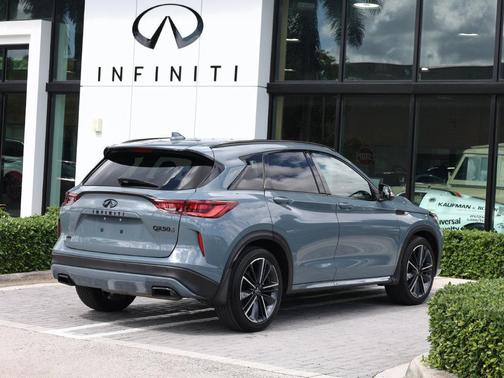 Slate Gray 2025 INFINITI QX50 Sport AWD