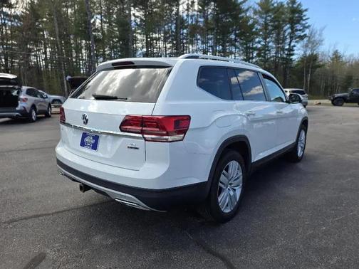 Pure White 2019 Volkswagen Atlas 3.6L SE w/Technology