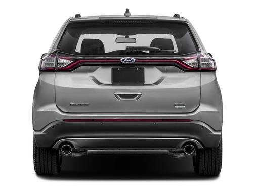 White Platinum Metallic Tri-Coat 2017 Ford Edge SEL