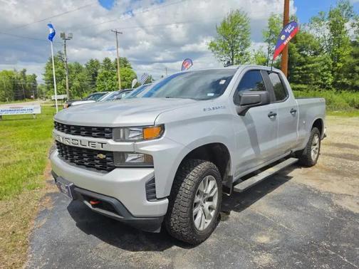 Silver Ice Metallic 2020 Chevrolet Silverado 1500 Custom