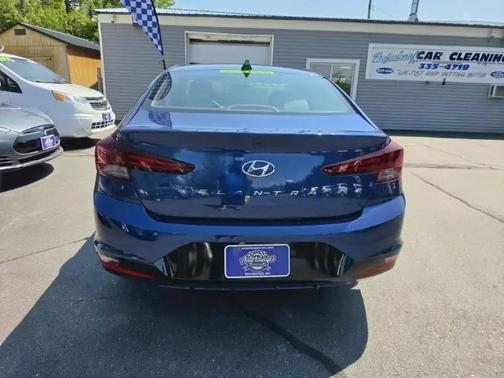 Lakeside Blue 2020 Hyundai ELANTRA SEL