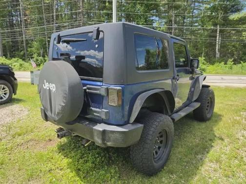 Blue 2009 Jeep Wrangler X