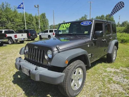 Granite Crystal Metallic Clearcoat 2016 Jeep Wrangler Unlimited Sport