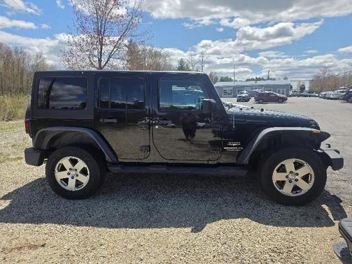 Black Clearcoat 2011 Jeep Wrangler Unlimited Sahara