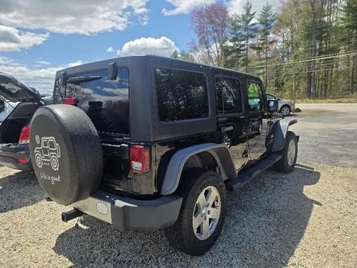 Black Clearcoat 2011 Jeep Wrangler Unlimited Sahara